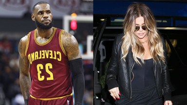 LeBron James And Khloe Kardashian
