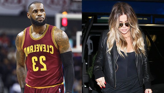 LeBron James And Khloe Kardashian