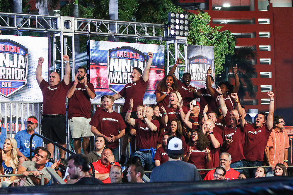 AMERICAN NINJA WARRIOR-- "Miami Qualifier" -- Pictured:  -- (Photo by: John Parra/NBC)