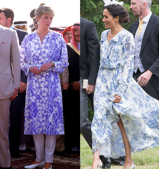 princess diana, meghan markle