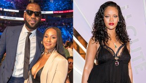 Savannah James LeBron James Rihanna