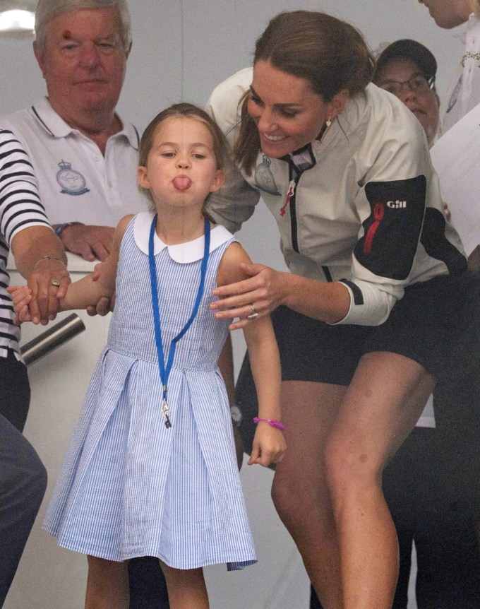 Princess Charlotte at the King’s Cup Sailing