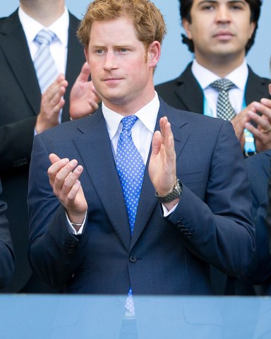 Strictly Editorial Use Only - No Merchandising
Mandatory Credit: Photo by Ben Queenborough/BPI/Shutterstock (3863761x)
Prince Harry watches the game
2014 FIFA World Cup, Group D, Costa Rica v England, Estadio Mineirao, Belo Horizonte, Brazil - 24 Jun 2014