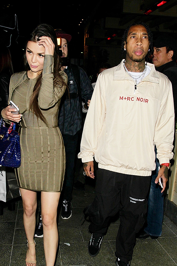 tyga mystery girl