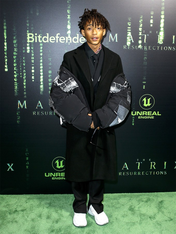 Jaden Smith at ‘The Matrix Resurrections’ film premiere