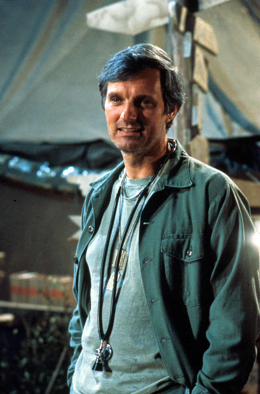 No Merchandising. Editorial Use Only. No Book Cover Usage.Mandatory Credit: Photo by Moviestore/REX/Shutterstock (1579035a)M A S H (Mash) ,  Alan AldaFilm and Television