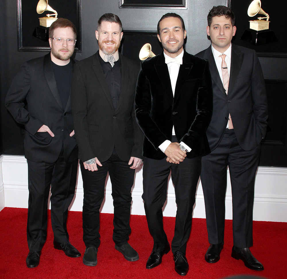 Fall Out Boy
61st Annual Grammy Awards, Arrivals, Los Angeles, USA - 10 Feb 2019