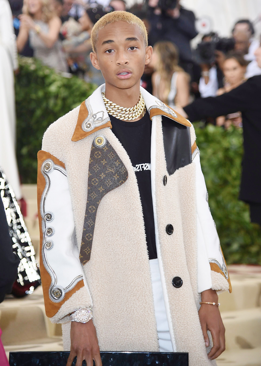 Jaden Smith attends The Metropolitan Museum of Art's Costume Institute benefit gala celebrating the opening of the Heavenly Bodies: Fashion and the Catholic Imagination exhibition, in New York2018 MET Museum Costume Institute Benefit Gala, New York, USA - 07 May 2018