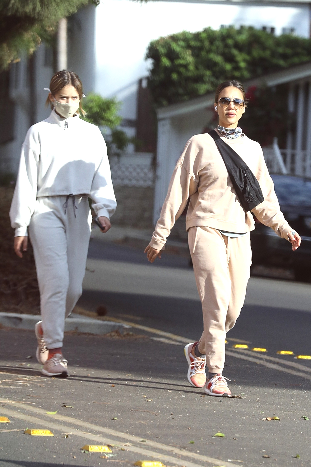 *EXCLUSIVE* Jessica Alba and her look-alike daughter Honor are a matching duo!