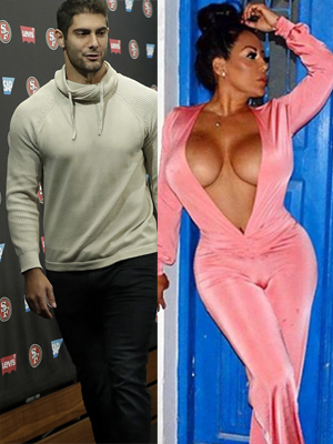 Jimmy Garoppolo & Kiara Mia