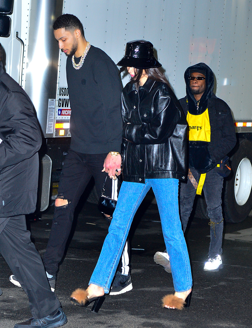 Kendall Jenner And Ben Simmons Holding Hands Leaving MSG After A Win Against The Knicks