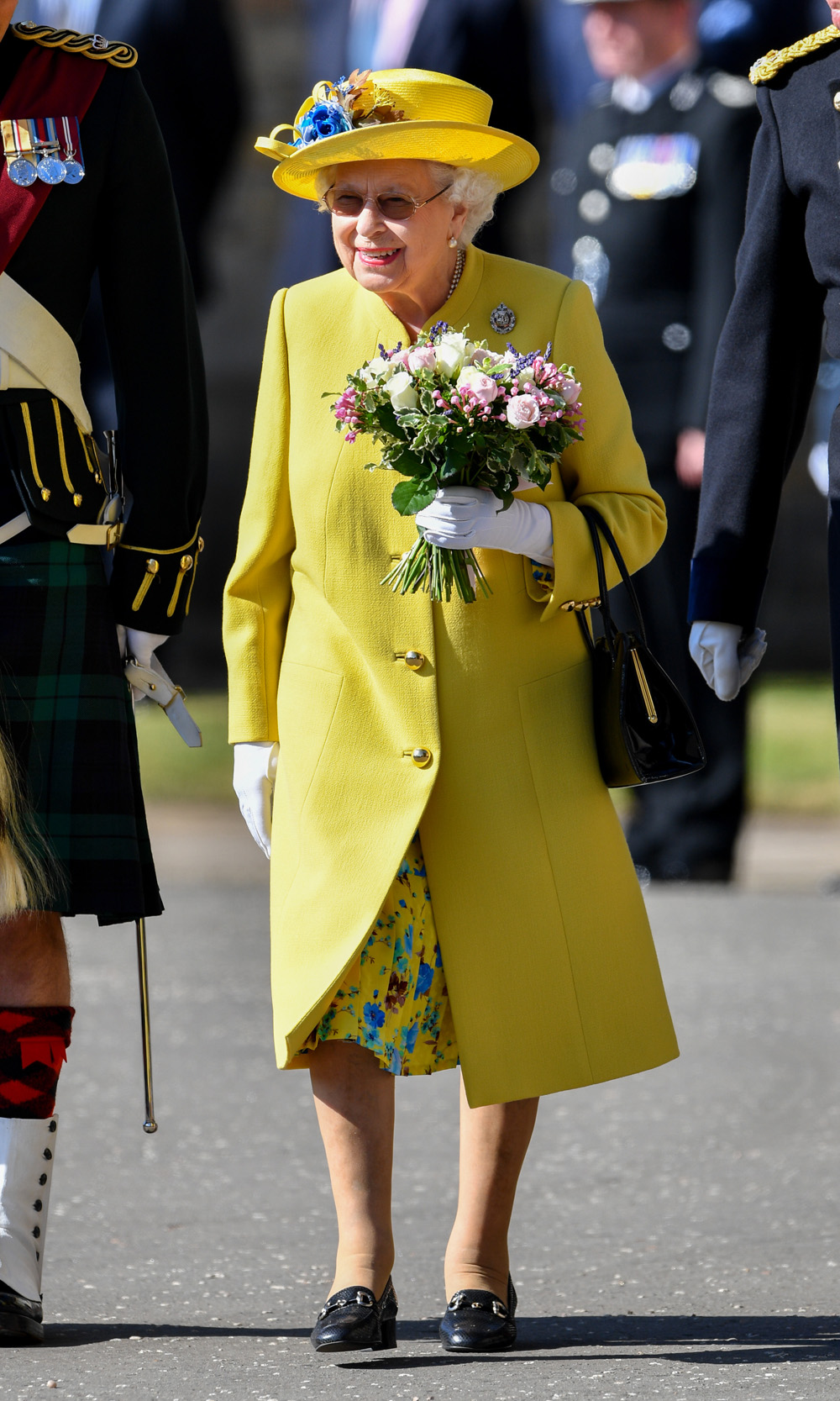 Queen Elizabeth II
Ceremony Of The Keys at the Palace of Holyroodhouse, Edinburgh, Scotland - 02 Jul 2018