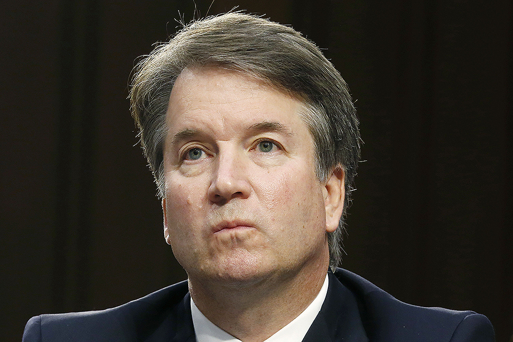 Circuit judge Brett Kavanaugh during his Senate confirmation hearing to be an Associate Justice of the Supreme Court of the United States in the Hart Senate Office Building in Washington, DC, USA, 04 September 2018. President Trump nominated Kavanaugh to fill the seat of retiring justice Anthony Kennedy. If confirmed, Kavanaugh would give conservatives a five-member majority in the high court.
Supreme Court nominee Brett Kavanaugh confirmation hearing, Washington, USA - 04 Sep 2018