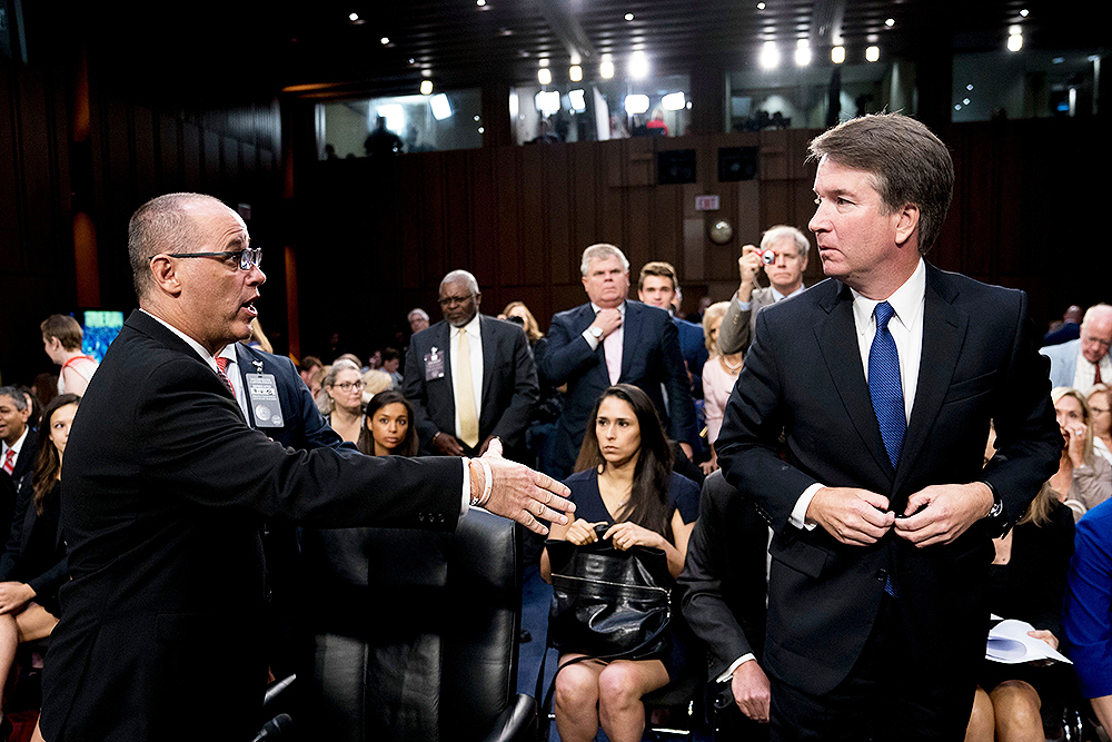 Senate Supreme Court, Washington, USA - 04 Sep 2018