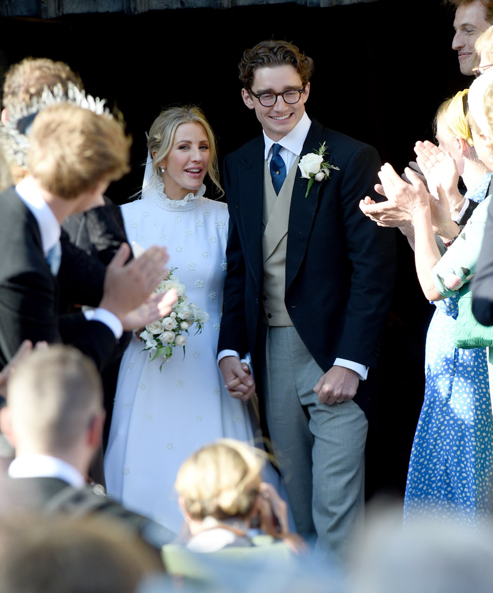 Wedding of Ellie Goulding and  Caspar Jopling. York Minster.
Wedding of Ellie Goulding and Caspar Jopling. York Minster, UK - 31 Aug 2019