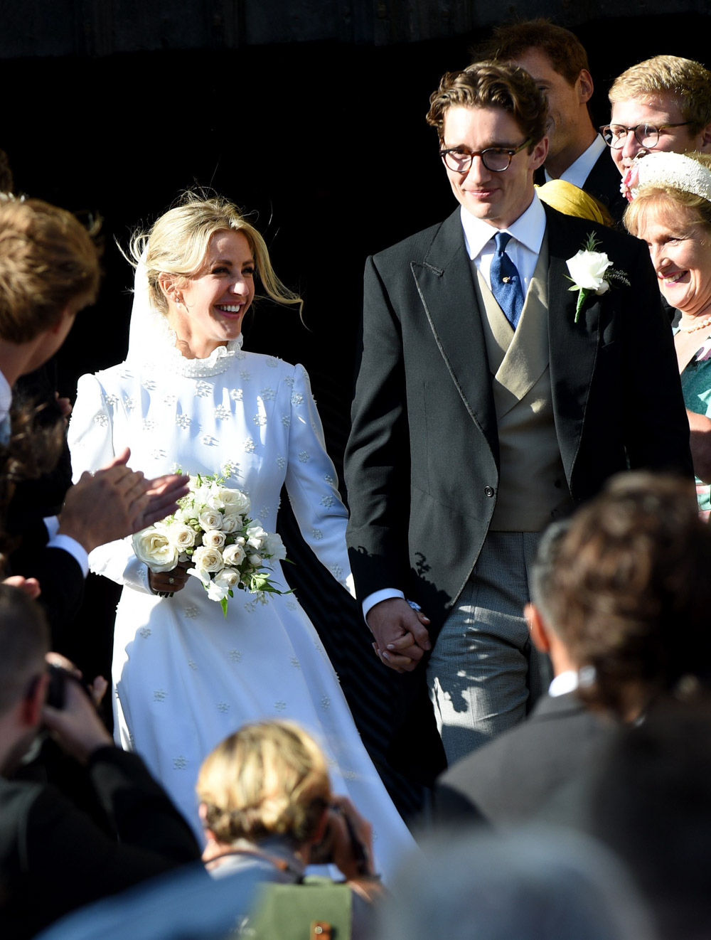 Wedding of Ellie Goulding and Caspar Jopling. York Minster, UK - 31 Aug 2019