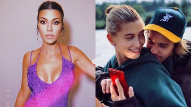 Hailey Baldwin Warns Kourtney Kardashian
