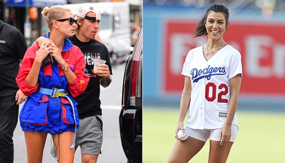 Hailey Baldwin Justin Bieber Kourtney Kardashian