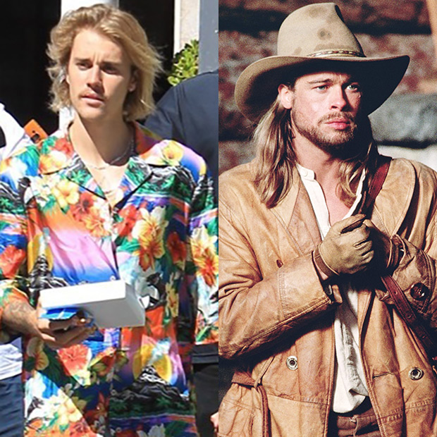 Justin Bieber & Brad Pitt