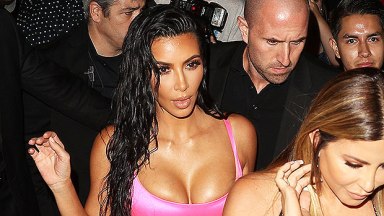 kim kardashian pink dress kylie