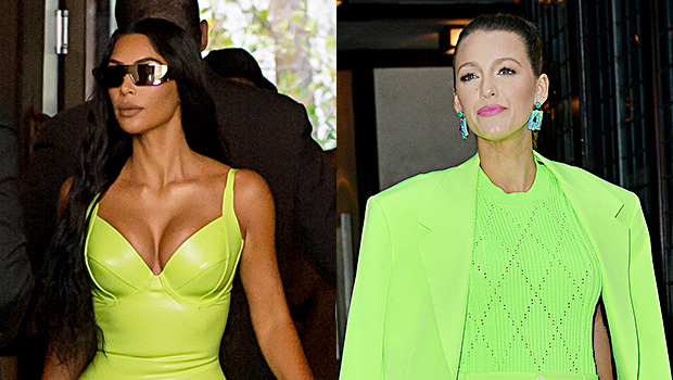 kim kardashian neon green