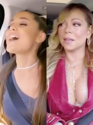 Ariana Grande And Mariah Carey