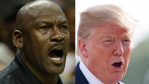 Michael Jordan Donald Trump