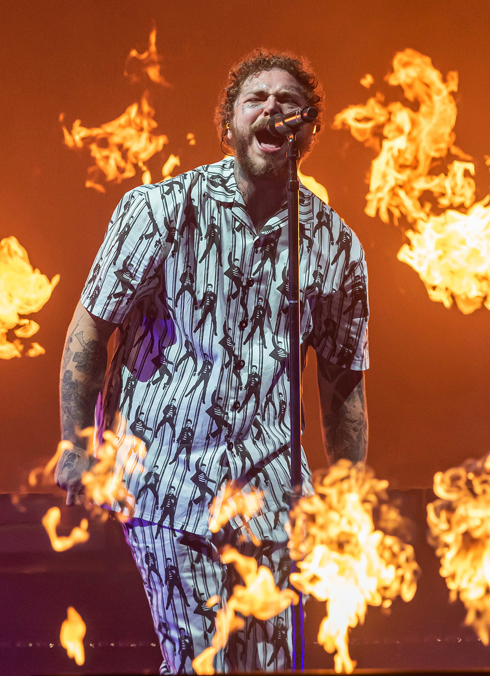 Post Malone
Leeds Festival, Bramham Park, UK - 25 Aug 2019