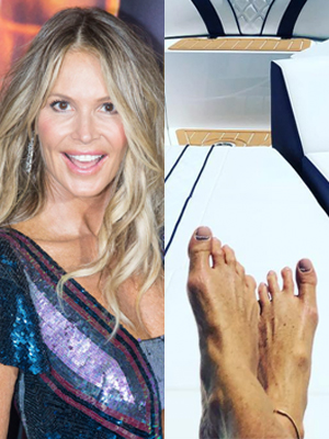 Elle Macpherson's Feet