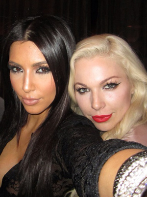 Kim Kardashian And Joyce Bonelli