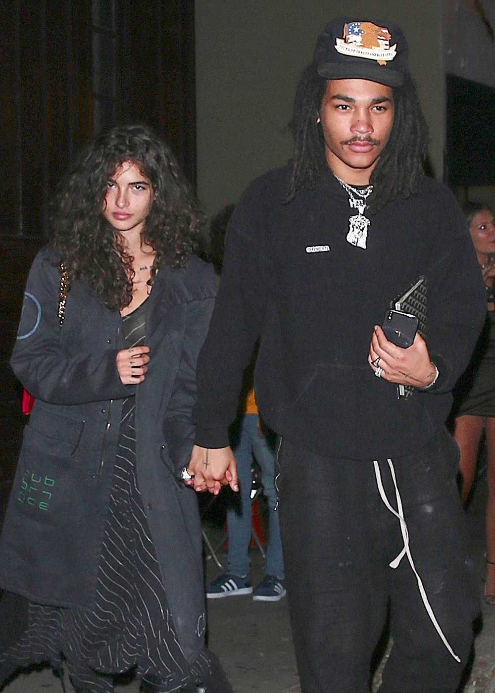 Los Angeles, CA  - *EXCLUSIVE*  - It appears that things are a wrap with Kourtney Kardashian and Luka Sabbat. The young model was spotted holding hands with a Italian model Chiara Scelsi during a fun night out at the Peppermint club in Los Angeles.Pictured: Luka SabbatBACKGRID USA 26 OCTOBER 2018 BYLINE MUST READ: NGRE / BACKGRIDUSA: +1 310 798 9111 / usasales@backgrid.comUK: +44 208 344 2007 / uksales@backgrid.com*UK Clients - Pictures Containing ChildrenPlease Pixelate Face Prior To Publication*