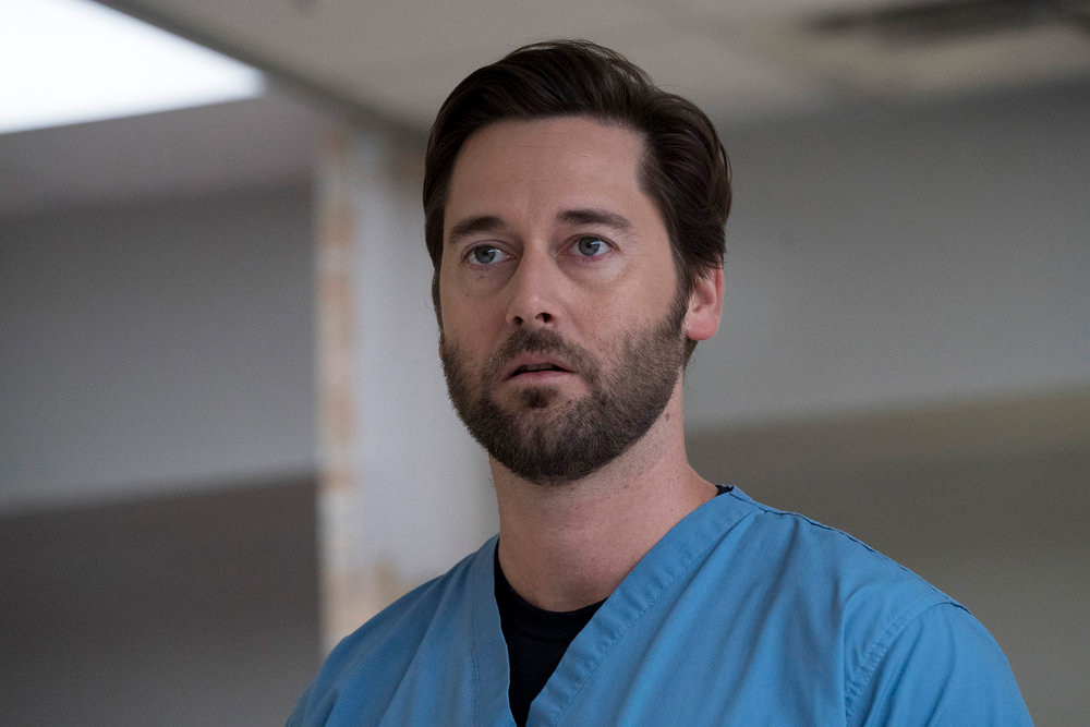 NEW AMSTERDAM -- "Your Turn" Episode 201 -- Pictured: Ryan Eggold as Dr. Max Goodwin -- (Photo by: Virginia Sherwood/NBC)