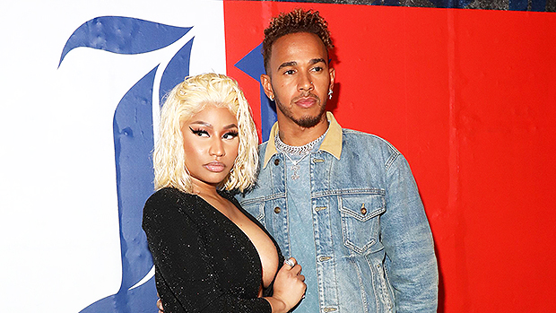 Nicki Minaj & Lewis Hamilton NYFW