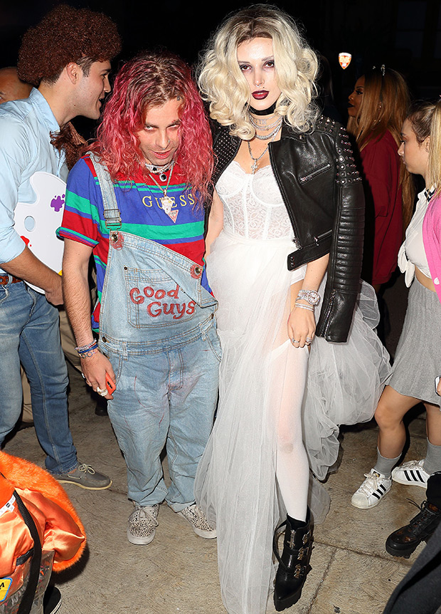 Bella Thorne & Mod Sun Halloween 2018