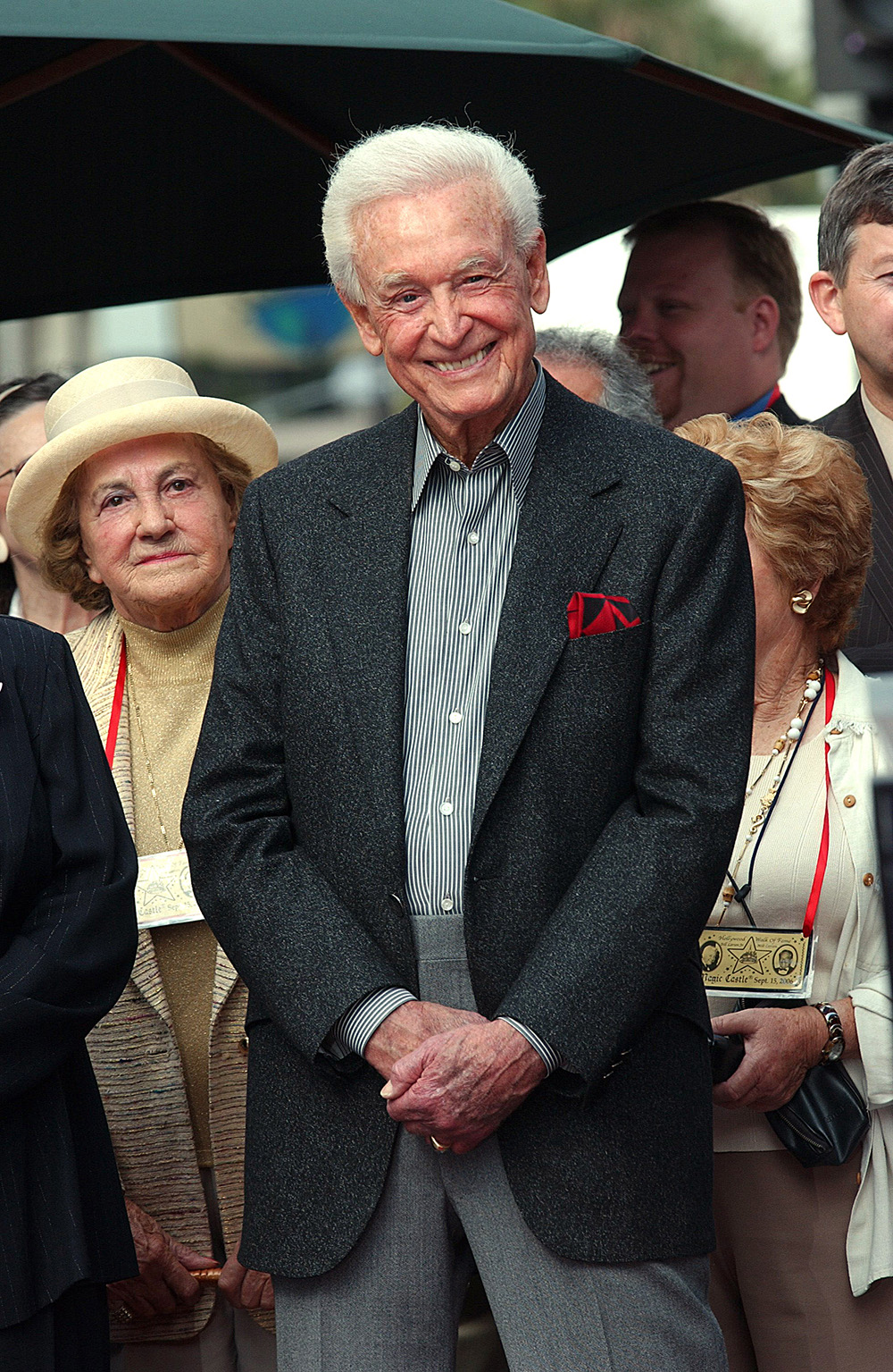 Milt and Bill Larsen Jnr receiving a star on the Hollywood Walk of Fame, Los Angeles, America - 15 Sep 2006