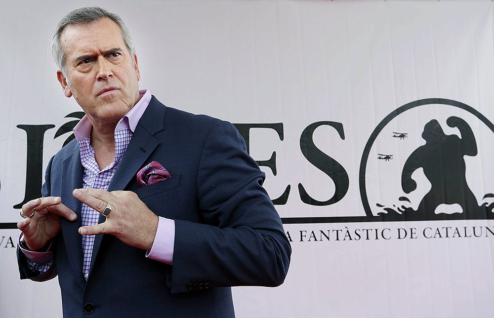 Us Actor Bruce Campbell Poses For Photographers Upon His Arrival at the 49th Sitges International Fantastic Film Festival in Sitges Barcelona Spain 12 October 2016 the Festival Runs From 07 to 16 October Spain SitgesSpain Cinema Sitges - Oct 2016