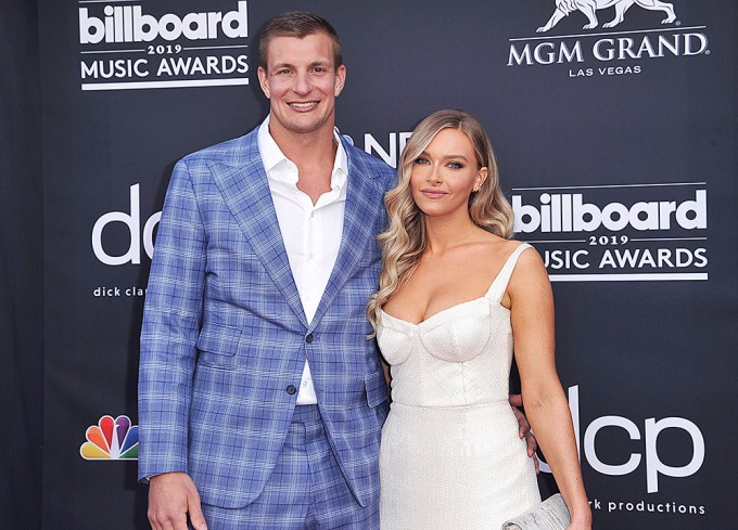 Rob Gronkowski & Camille Kostek At Billboard Music Awards