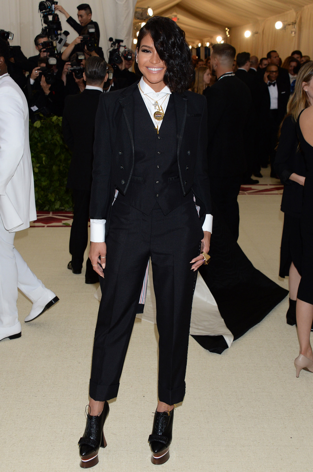 The Metropolitan Museum of Art's Costume Institute Benefit celebrating the opening of Heavenly Bodies: Fashion and the Catholic Imagination, Arrivals, New York, USA - 07 May 2018