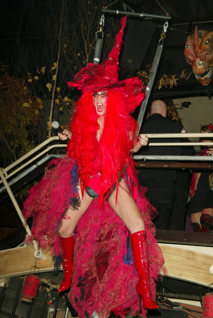 Heidi Klum at her 2004 Halloween party