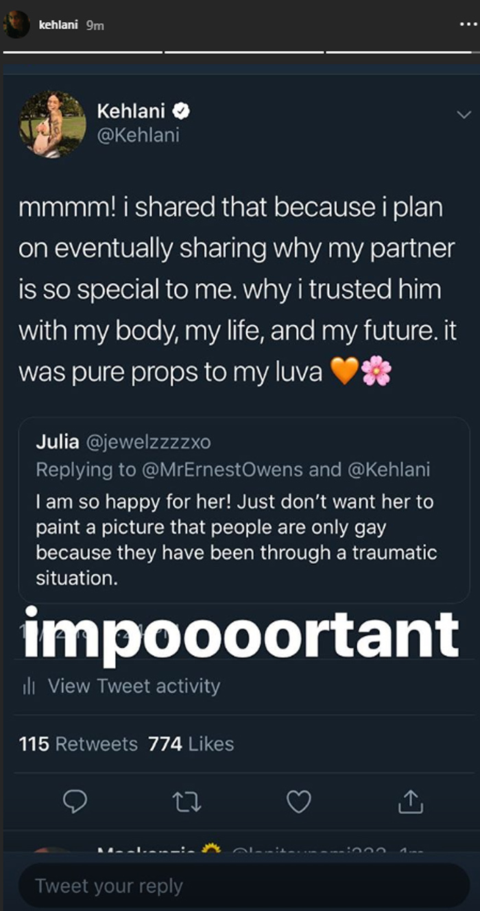 Kehlani Baby Daddy