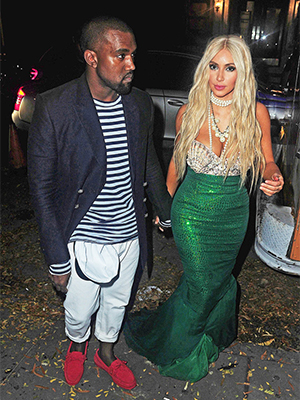 Kim Kardashian & Kanye West on Halloween
