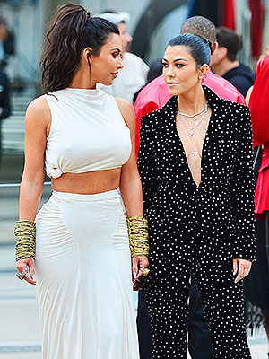 kim kourtney kardashian interesting to look at