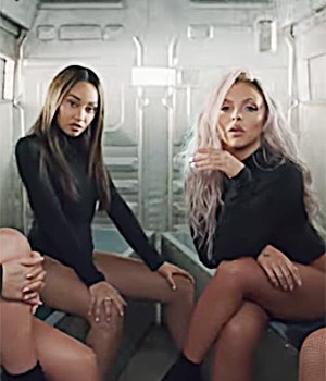 Little Mix Nicki Minaj Music Video Woman Like Me