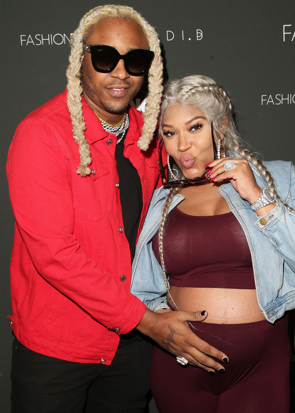 A1 and Lyrica Anderson
Fashion Nova x Cardi B launch event, Los Angeles, USA - 14 Nov 2018