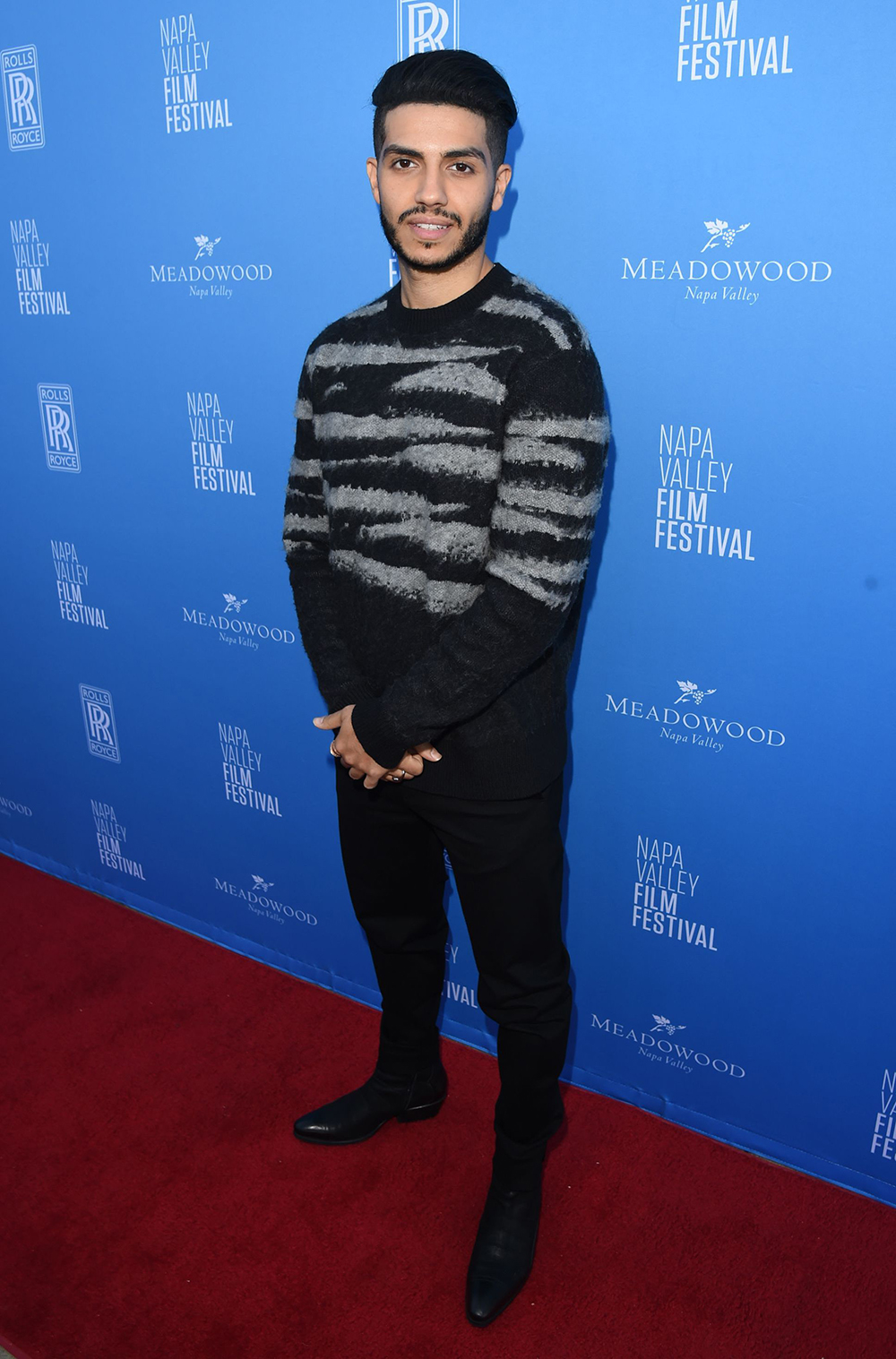 Mena Massoud attends the Rising Star Showcase at the Napa Valley Film Festival, Napa, CA @NapaFilmFest #NVFF19
Rising Star showcase, Napa Valley Film Festival, USA - 16 Nov 2019