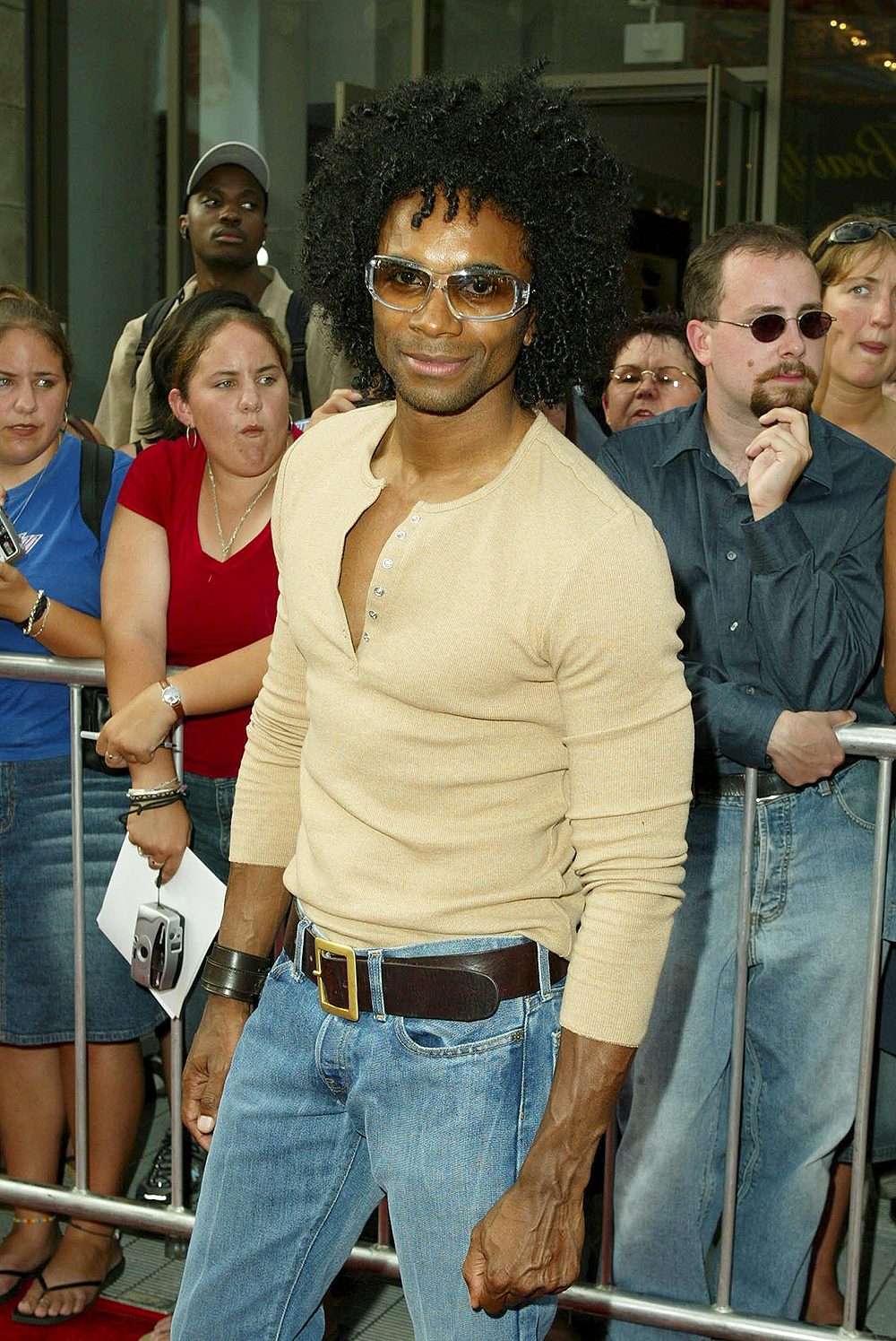 FABRICE MORVAN OF MILLI VANILLIAMERICAN IDOLS FINAL, KODAK THEATRE, LOS ANGELES, AMERICA - 04 SEP 2002