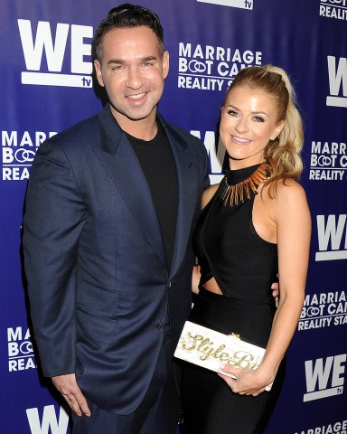 Michael The Situation Sorrentino and Lauren Pesce'Marriage Boot Camp Reality Stars' TV show premiere party, Los Angeles, America - 28 May 2015