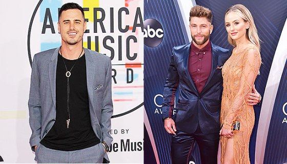 Ben Higgins, Lauren Bushnell, Chris Lane