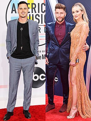 Ben Higgins, Lauren Bushnell, Chris Lane