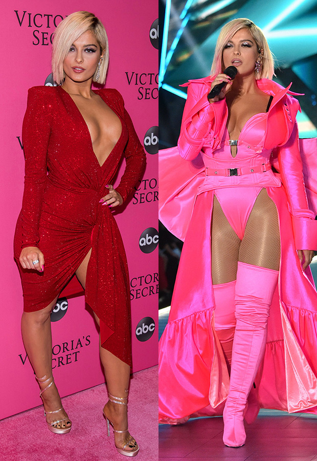 bebe rexha vs fashion show